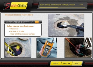 SafetySkills Online Training for Municipal Sewage, Waste